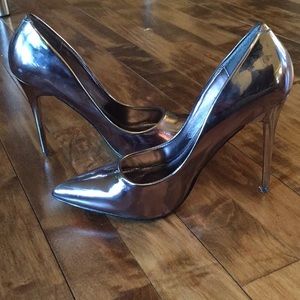 Silver Metallic Pump